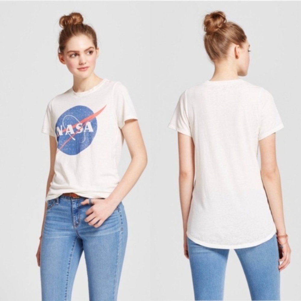 New Zoe & Liv Nasa Graphic T Shirt Nerd Teacher